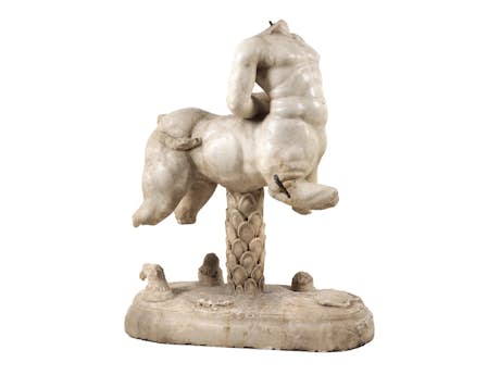 Römische Marmorskulptur eines Kentauren